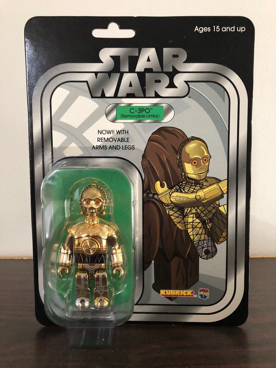  原文:C-3PO リムーバブル版 キューブリック スターウォーズ ブリスター仕様