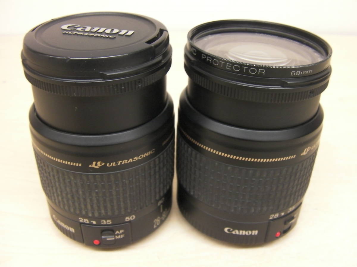 Canon キャノン◆EF28-80mm◆F3.5-5.6◆IV◆2個セット◆USED_画像5