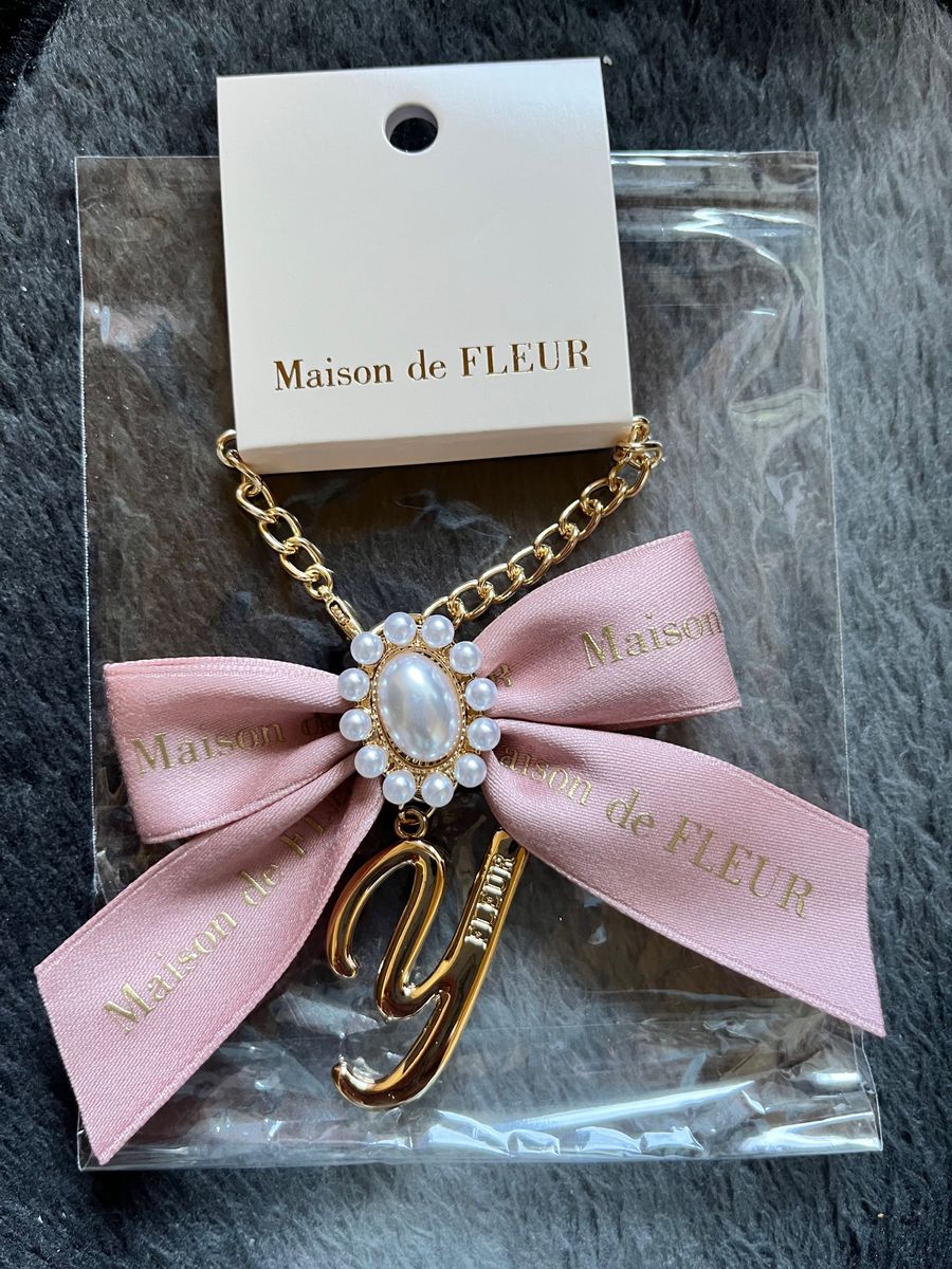 Maison de FLEUR リボンチャーム メゾンドフルール　バッグチャーム