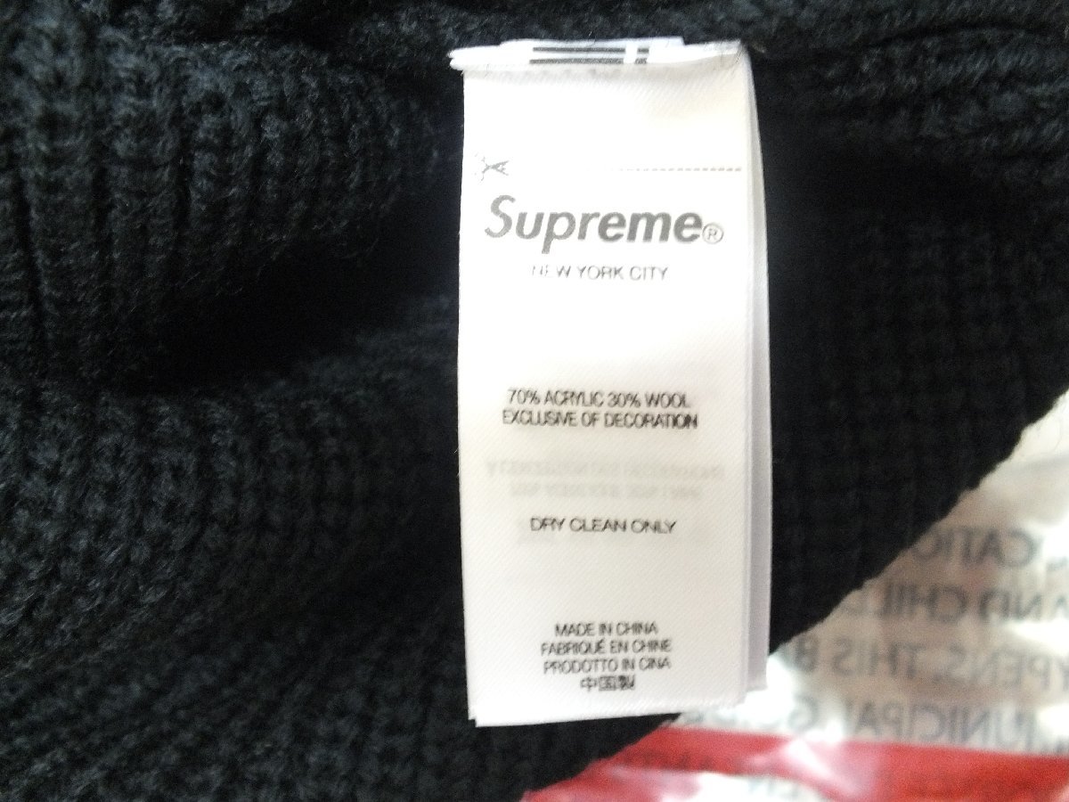 Supreme Small Box Polo Sweatshirt Black/Medium_画像6