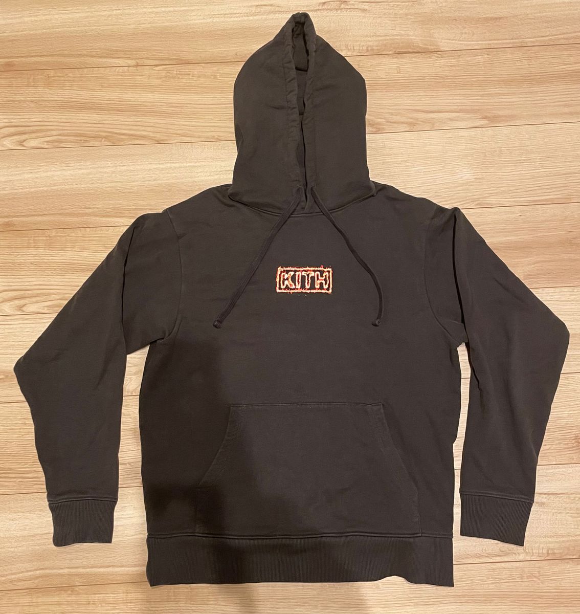 kith boxロゴ パーカー kith boxロゴ パーカー