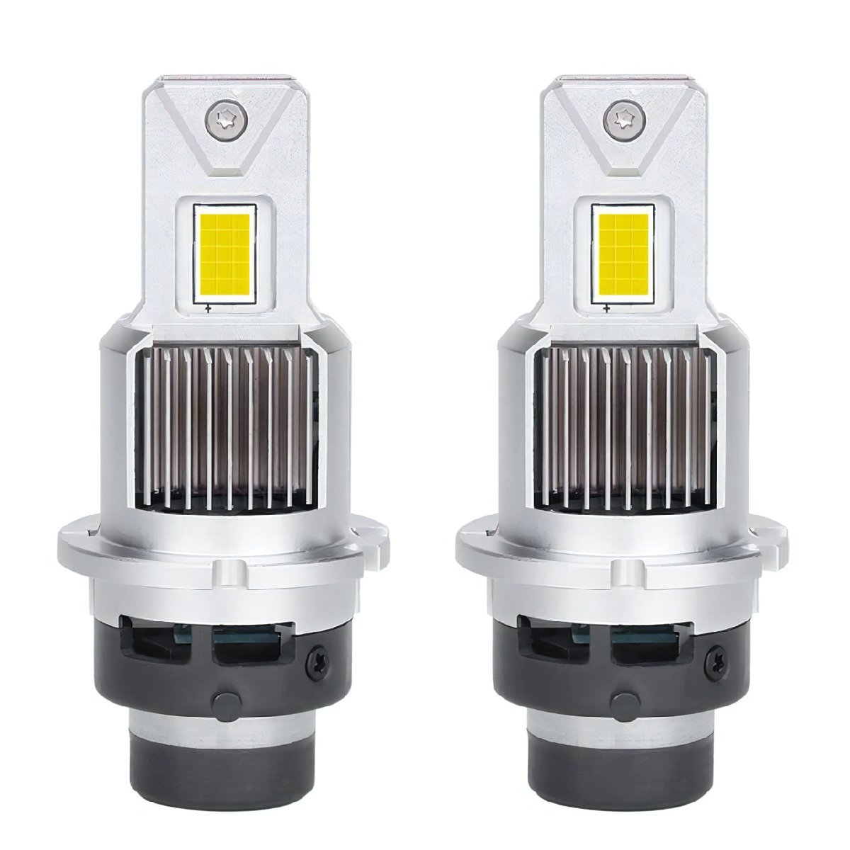 HID変換 LEDヘッドライトバルブ ロービーム ブルーバード シルフィー G10 D2R HID4灯式 H15.2～H17.11 日産 60000lm_画像7
