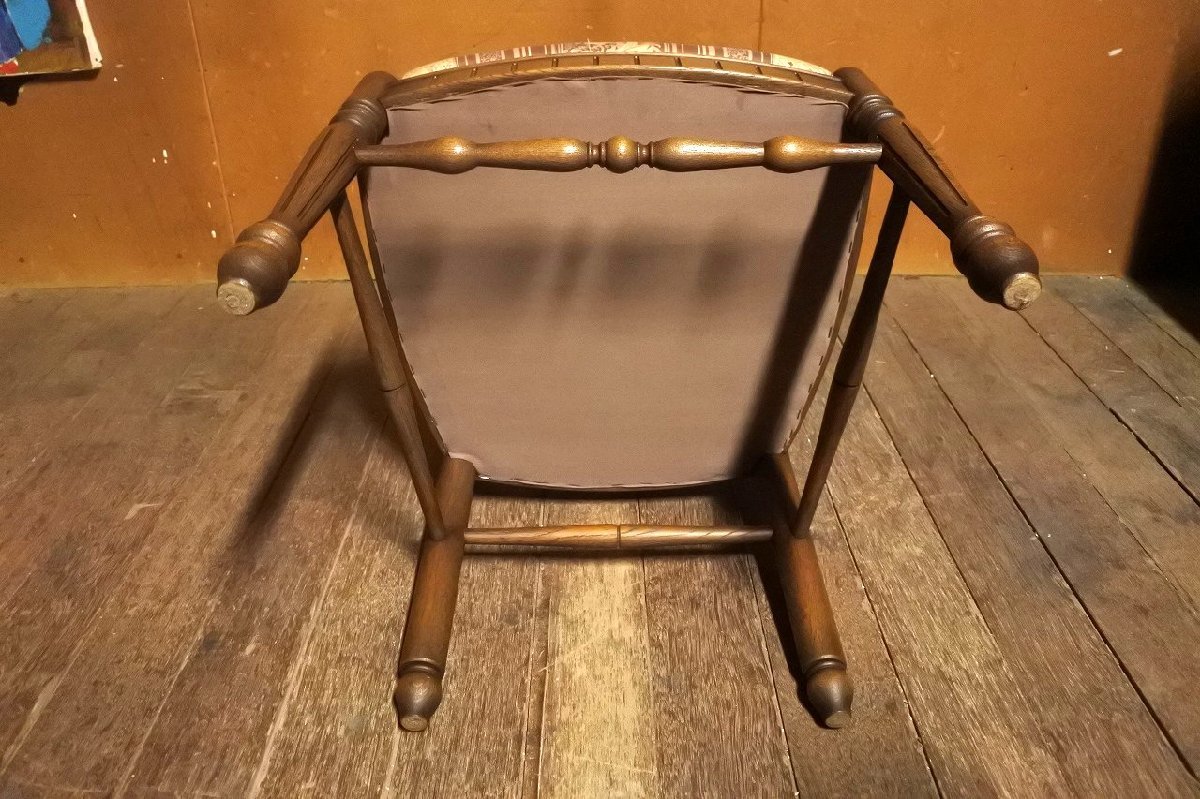  Karimoku пик domani Domani стул 4 ножек комплект лестница задний / Vintage античный Vintage стул 