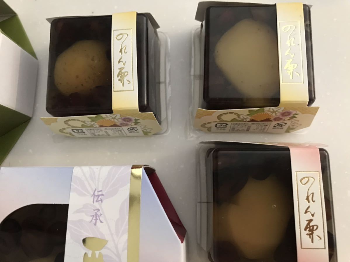 送料230円～10個セット 贈答品 高級　栗かのこ＆のれん栗 お菓子詰め合わせセット 和菓子　お買い得 格安 大量_画像3