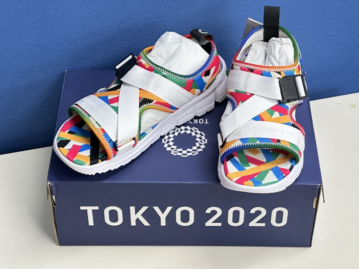 【新品未使用】asics アシックス サンダル 東京オリンピック 限定モデル「公式箱付き」