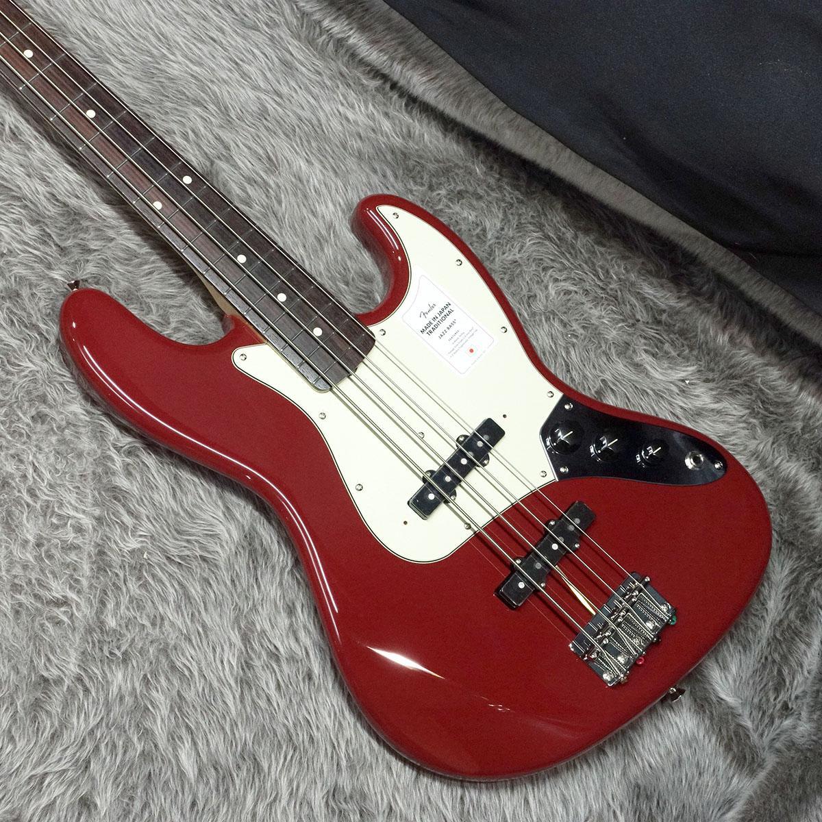 Fender 2023 Collection Made in Japan Traditional 60s Jazz Bass RW Aged Dakota Red【セール開催中!!】_画像1