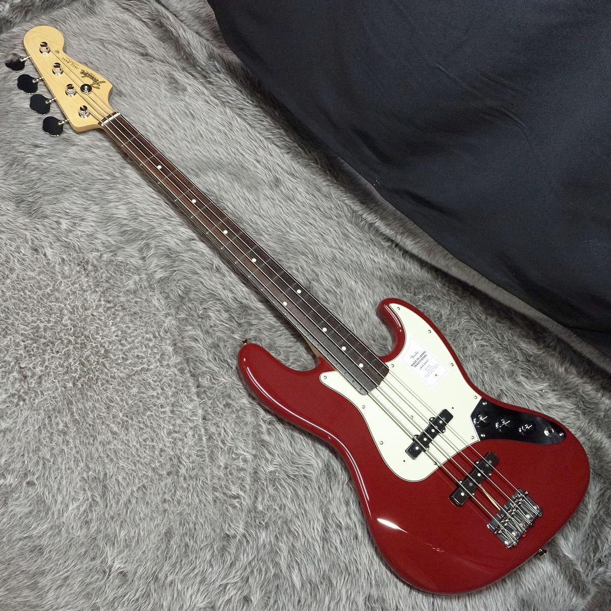 Fender 2023 Collection Made in Japan Traditional 60s Jazz Bass RW Aged Dakota Red【セール開催中!!】_画像8