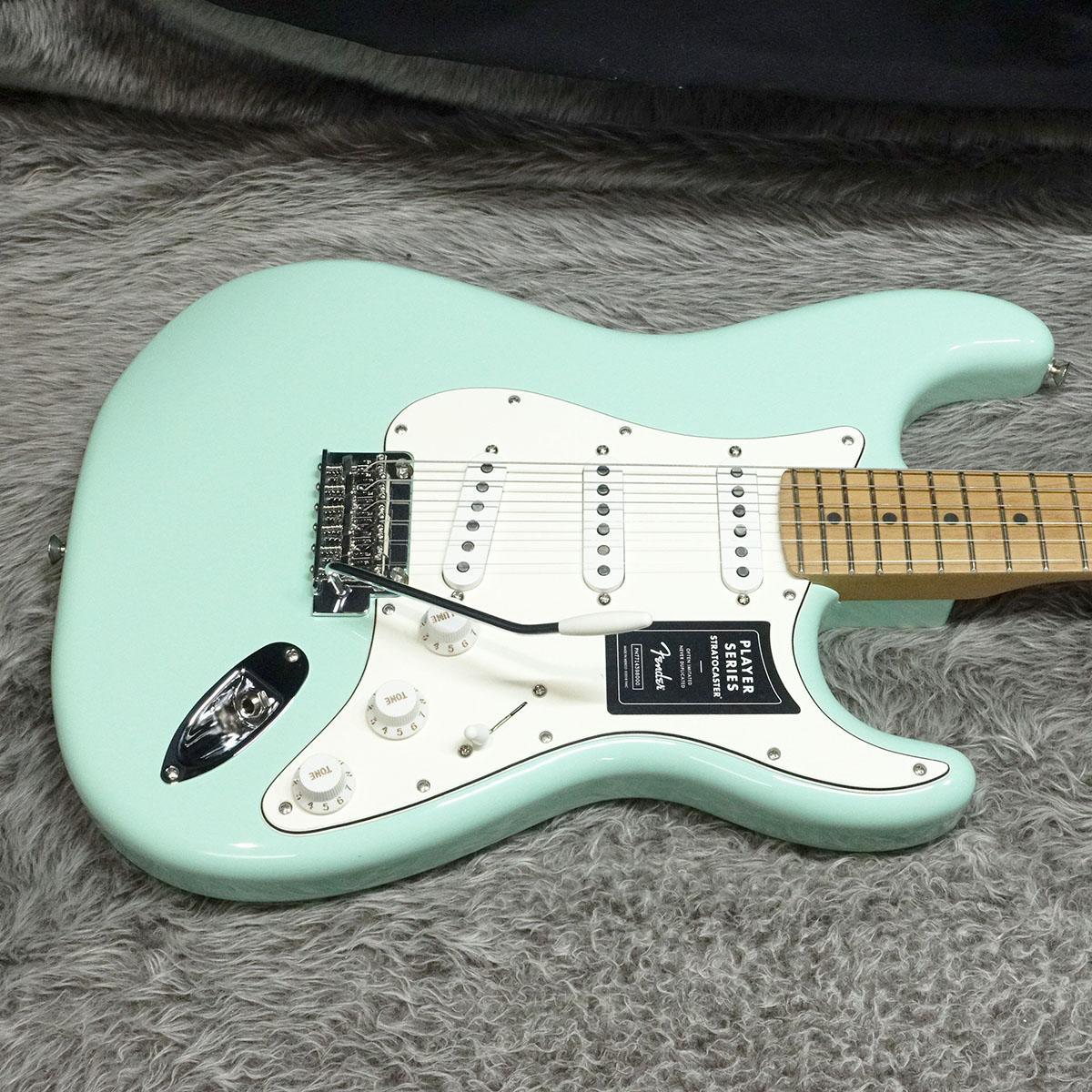 Fender Limited Edition Player Stratocaster Roasted MN Surf Green_画像6