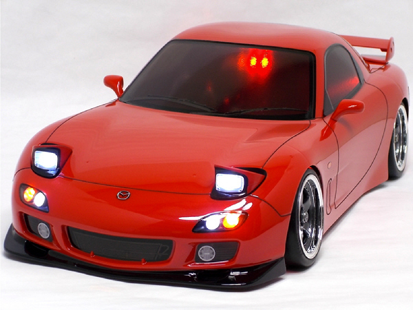 タミヤ MAZDA RX-7(FD3S) 電飾付 塗装済完成ボディ ブライト タミヤ MAZDA RX-7(FD3S) 電飾付 塗装済完成ボディ ブライト