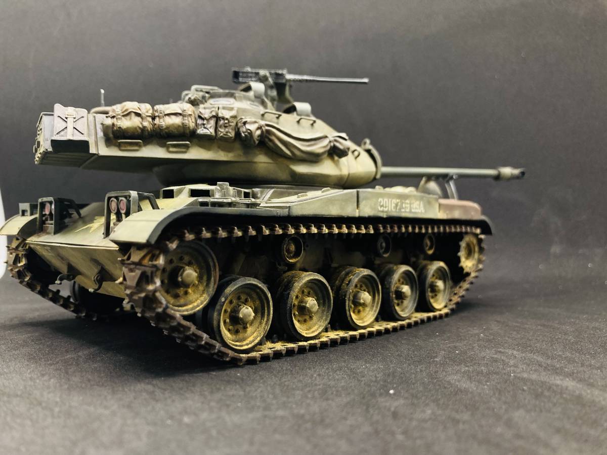 タミヤ 1/35 アメリカ陸軍 軽戦車 M41 ウォーカーブルドック ［完成品］_画像5