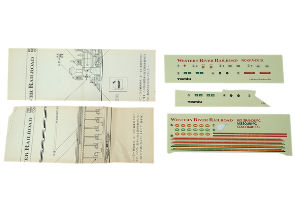511【売切り】TOMIX トミックス 東京ディズニーランド ウエスタンリバーレールロード 1/80 ナローゲージ 機関車&客車セット 現状品_画像9
