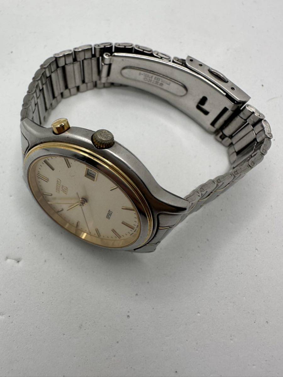 【SEIKO 】AGS 腕時計 5M22-7A40 中古品　ジャンク　不動　わけあり　自動巻