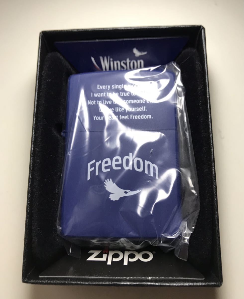 ZIPPO ジッポ /Winston /Freedom/ウィンストン /フリーダム/非売品　未使用_画像1