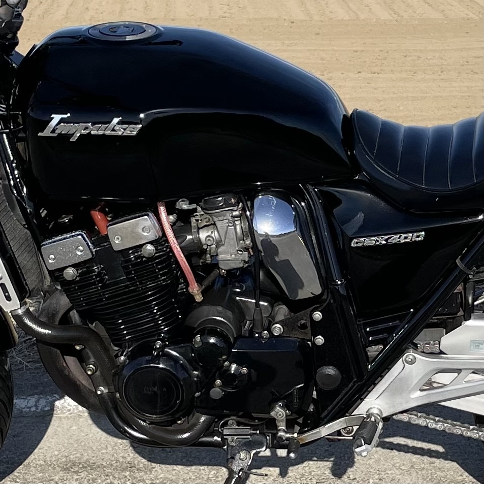 GSX400インパルス 実動 書類付き GK79A 車検付R6年9月迄 平成10 GSX400インパルス 実動 書類付き GK79A 車検付R6年9月迄 平成10
