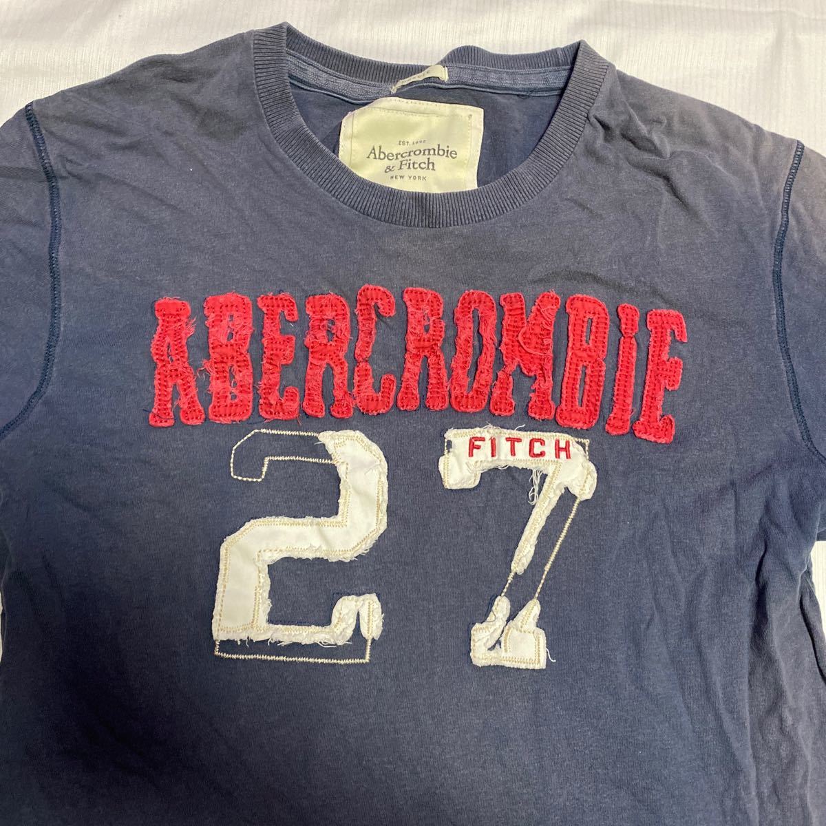 k49 Abercrombie&Fitch Tシャツ サイズXL表記 香港製_画像3