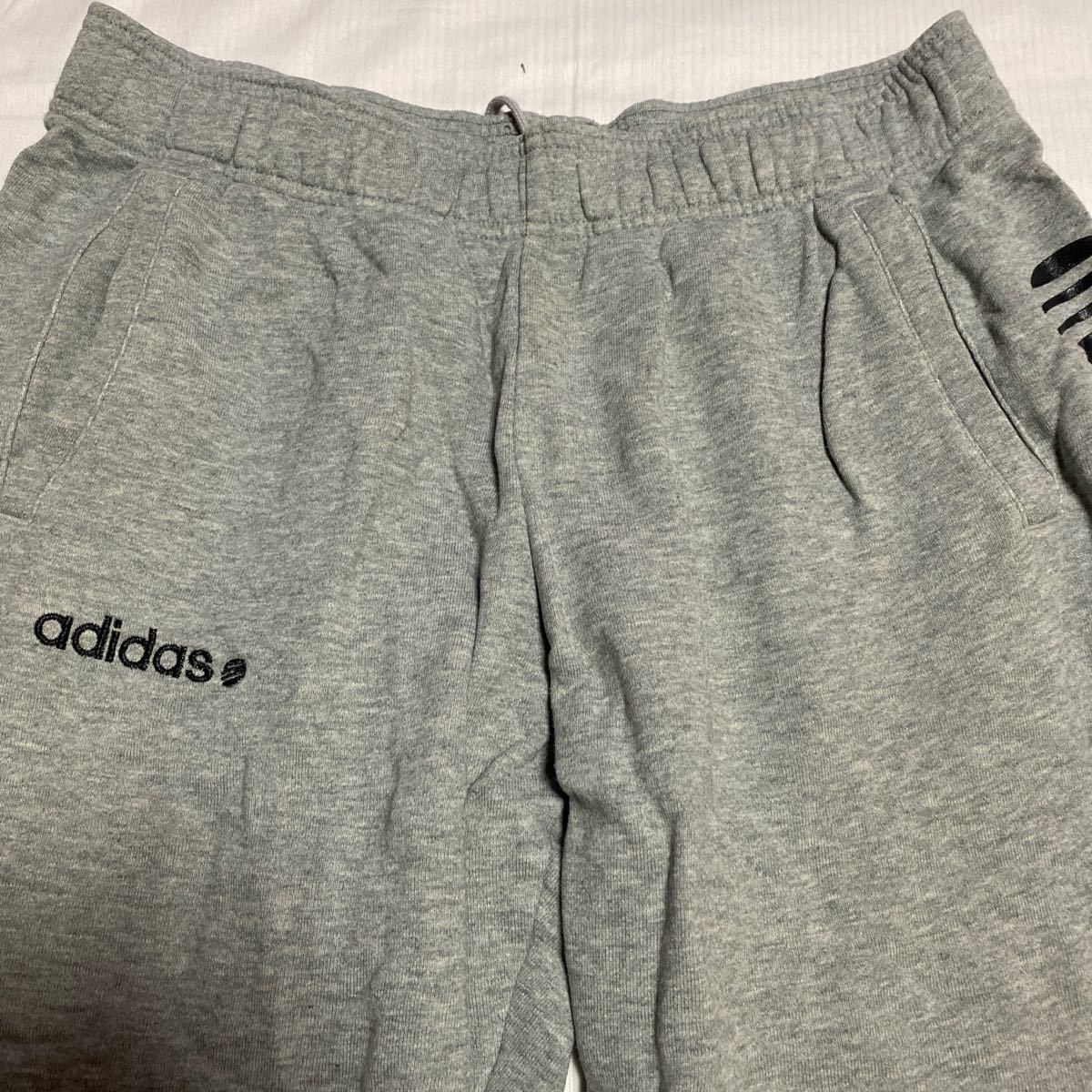 k52 adidas ハーフスエットパンツ サイズL表記 中国製_画像2