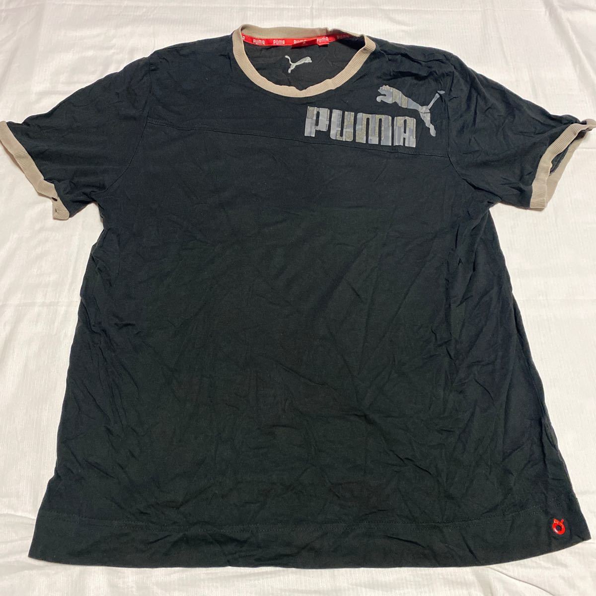 k55 PUMA Tシャツ サイズXL表記 バングラデシュ製_画像1