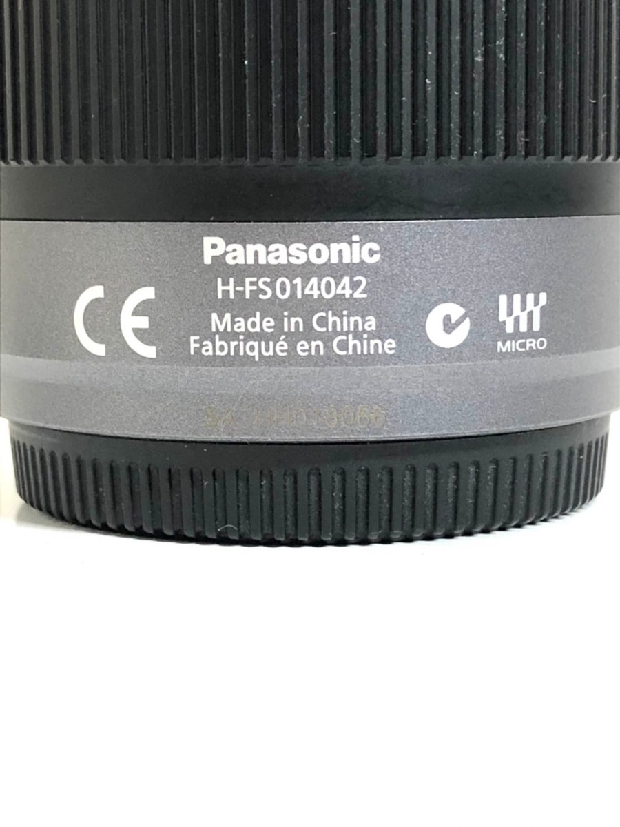 【純正 レンズ】Panasonic パナソニック LUMIX ルミックス G VARIO 14-42 F3.5-5.6 ASPH. MEGA O.I.S. 型番：H-FS014042 _画像4