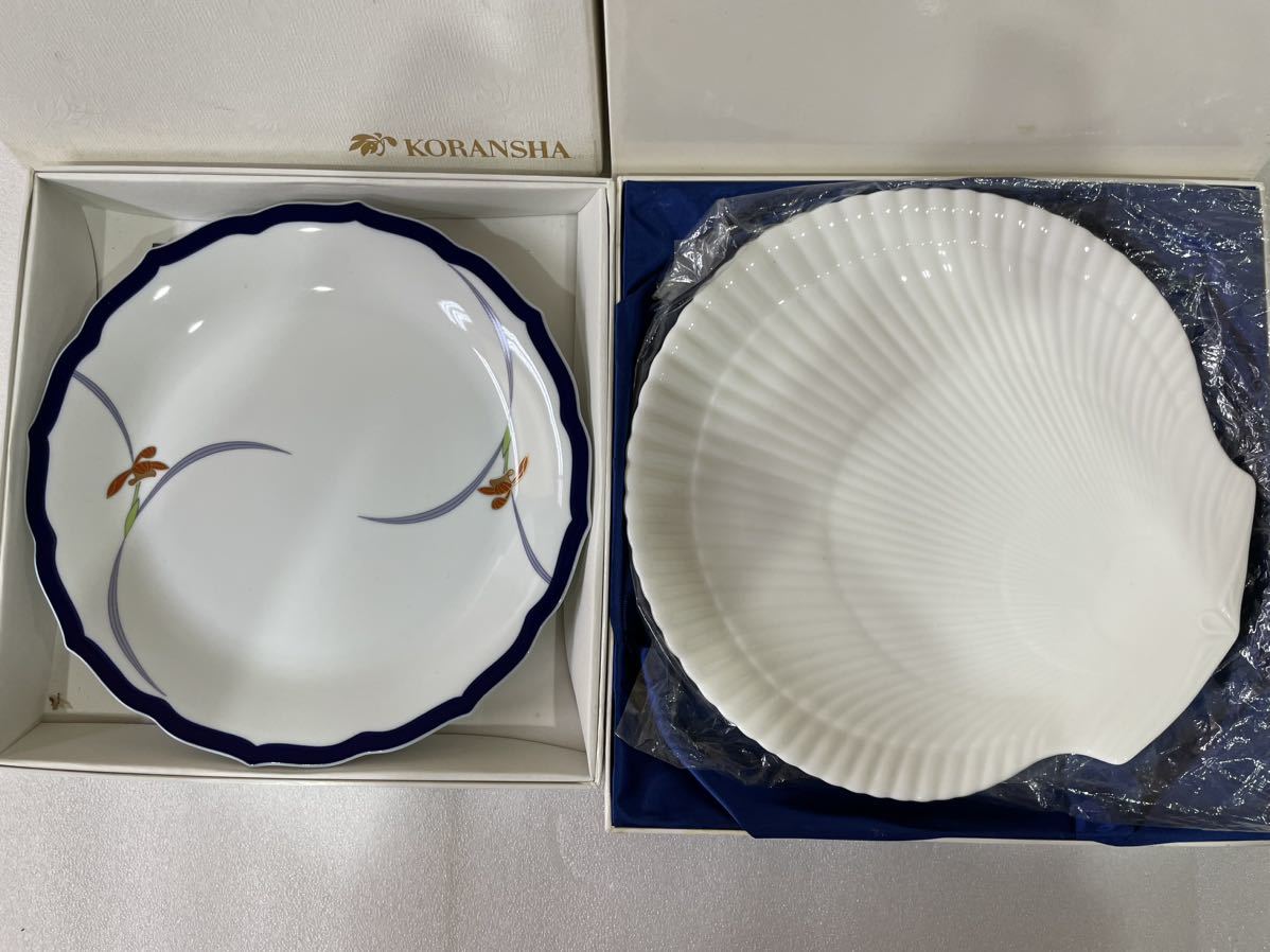 RM6470 WEDGWOOD ウェッジウッド カーゾン プレート 洋食器 香蘭社 大皿 KORANSHA 1215の画像1