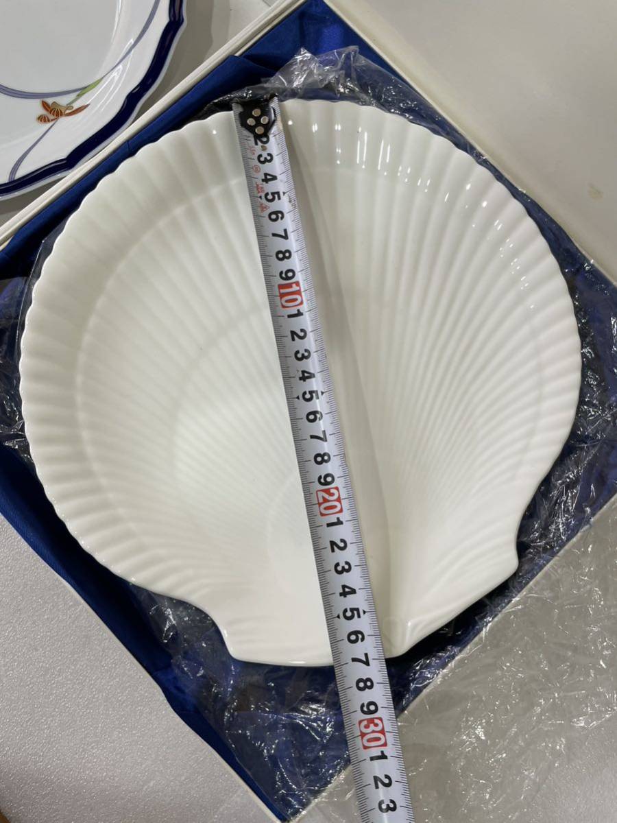 RM6470 WEDGWOOD ウェッジウッド カーゾン プレート 洋食器 香蘭社 大皿 KORANSHA 1215の画像4