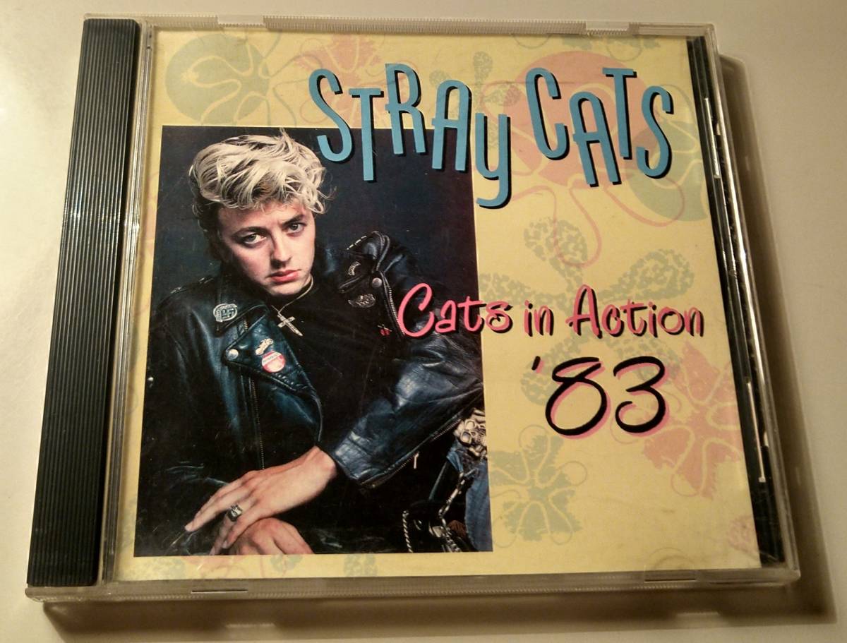 貴重コレクターズ盤!STRAY CATS/Cat's in Action'83 ストレイキャッツ　ロカビリー　ROCKABILLY CD ブライアンセッツァー_画像1