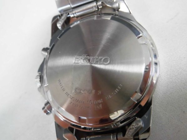     原文:yo600★SEIKO　クロノグラフ　100M　7T92-0DW0