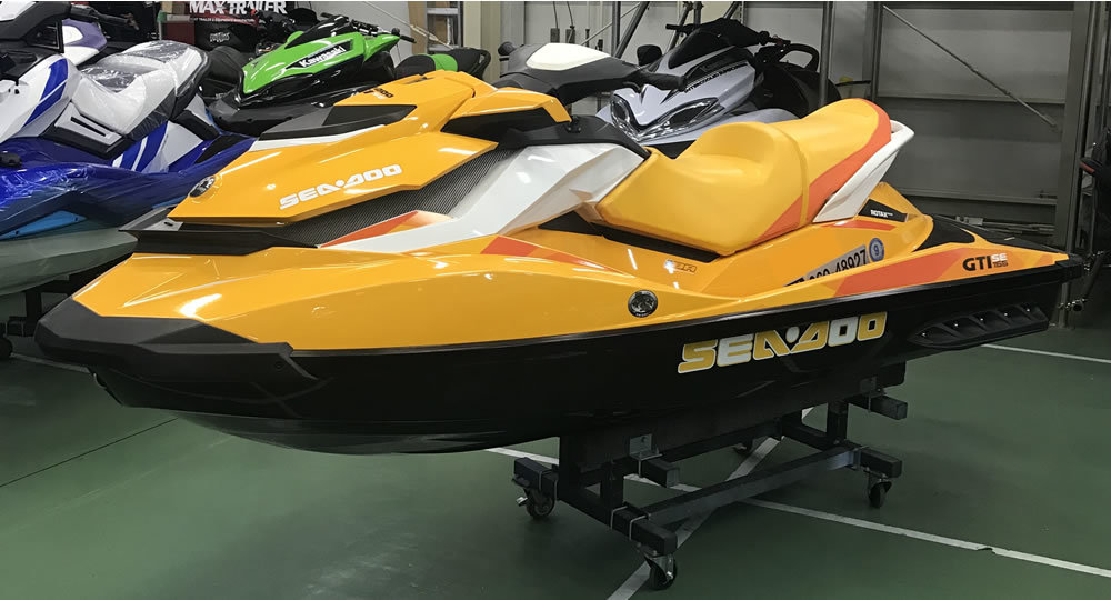 2017年 ジェット中古　 SEA-DOO 　GTi SE155　オレンジ　98時間　SEA-DOO中古ジェット_画像4