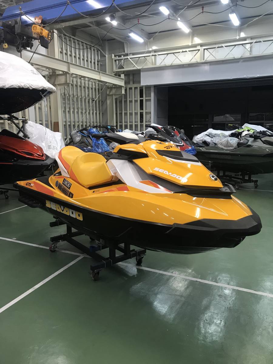 2017年 ジェット中古　 SEA-DOO 　GTi SE155　オレンジ　98時間　SEA-DOO中古ジェット_画像5