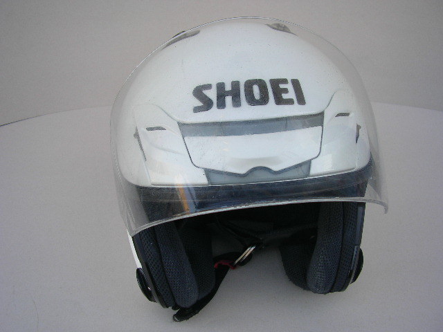 ☆SHOEI　J-FORCE3　Jフォース３　ジェットヘルメット　Mサイズ　ホワイト _画像1