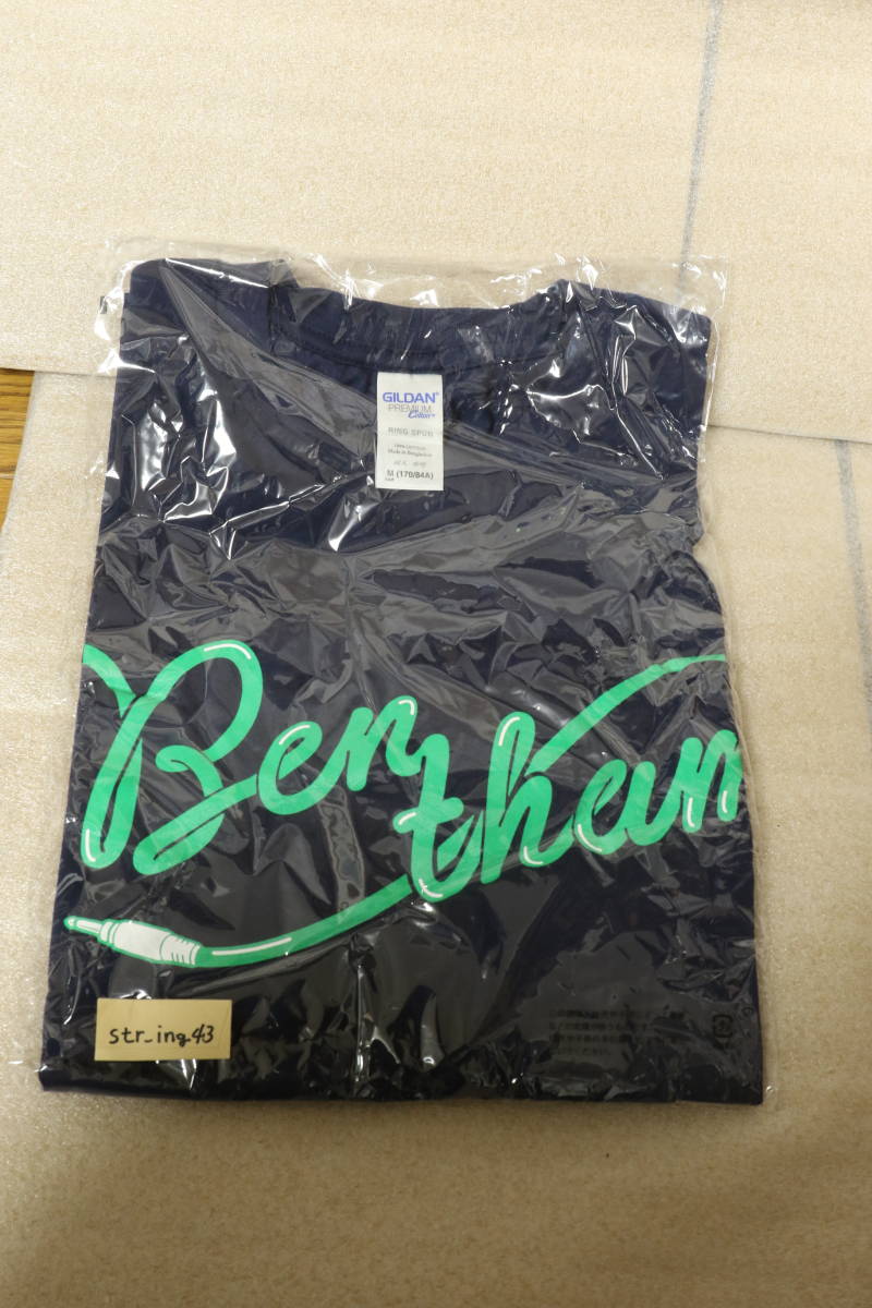 新品 Bentham ロゴTシャツ(ネイビー) Mサイズ グッズ_画像1