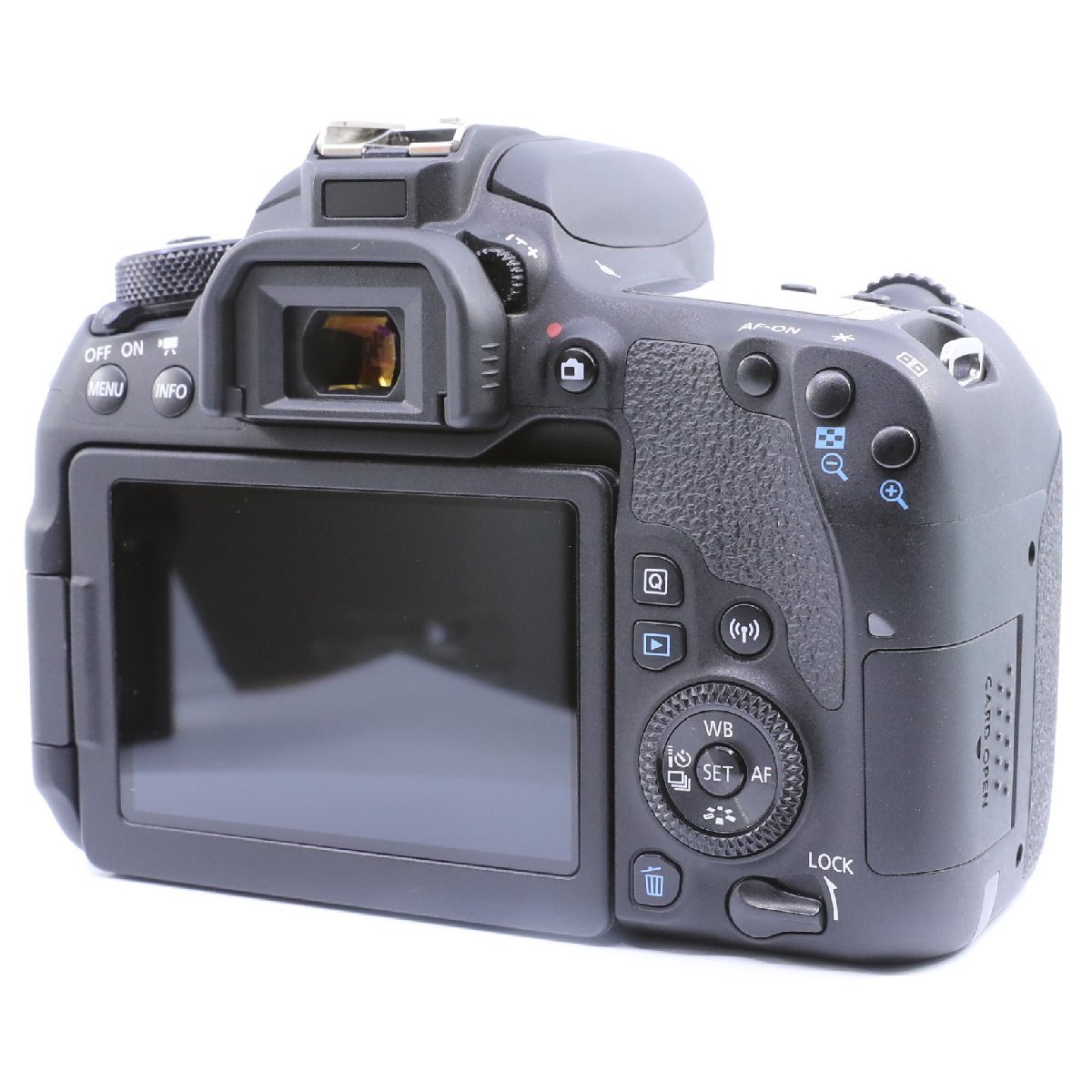 ＜ほぼ新品＞ Canon デジタル一眼レフカメラ EOS 9000D ボディ シャッター回数わずか4277枚！_画像6