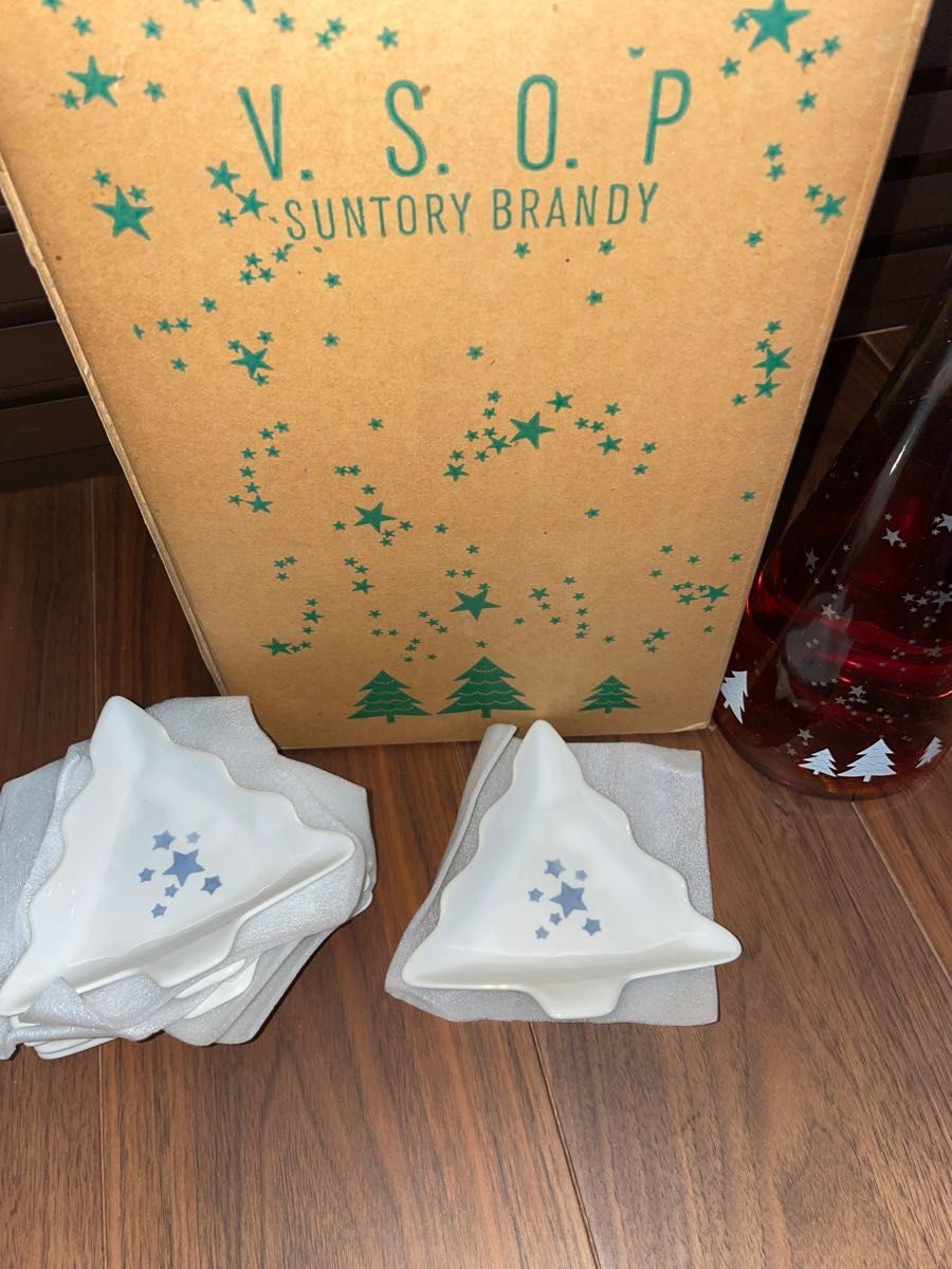 サントリーブランデーVSOP特級 クリスマス限定ボトル 古酒未開封 サントリーブランデーVSOP特級 クリスマス限定ボトル 古酒未開封