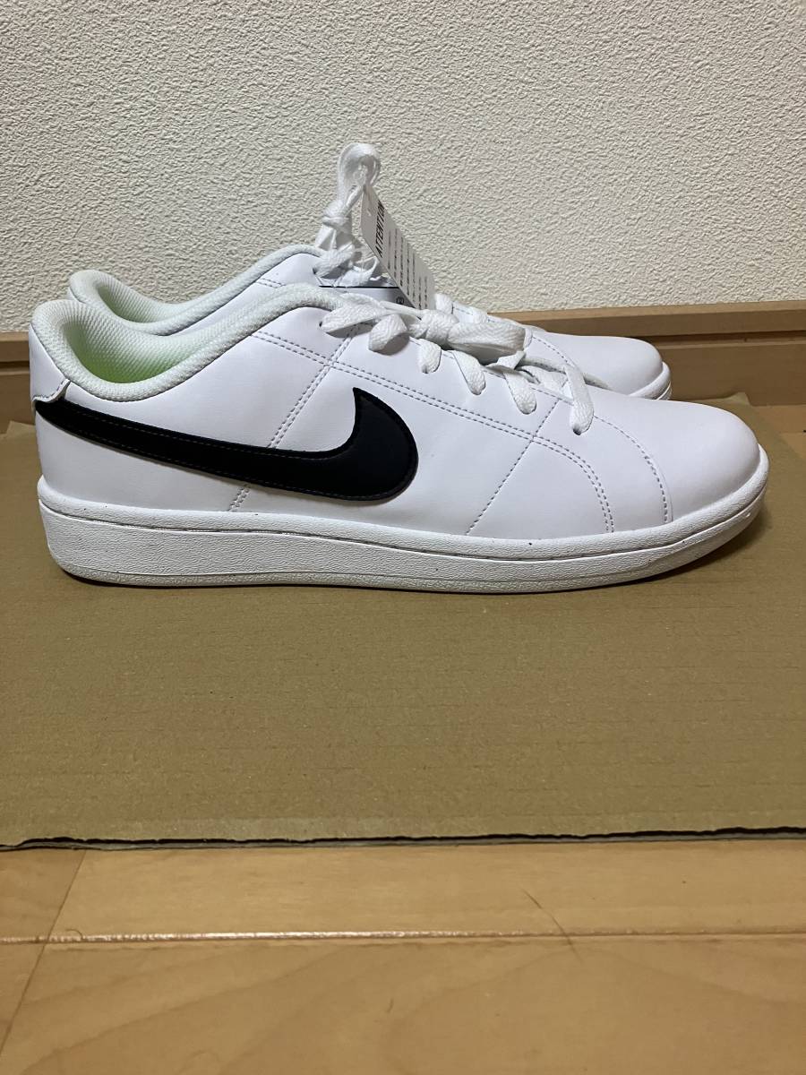 未使用品　NIKE COURT ROYAL 2 NN ナイキ　コートロイヤル 2　クラシックコートシューズ　スニーカー　DH3160-101 27.0cm_画像1