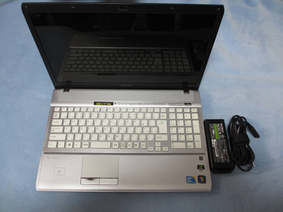 ≪ジャンク品≫SONY VAIO VPCF11AGJ/i5-M450/HDD 500GB/Mem 4GB/DVD/nVIDIA GeForce/Win 11 Pro/≪ジャンク品≫_画像2