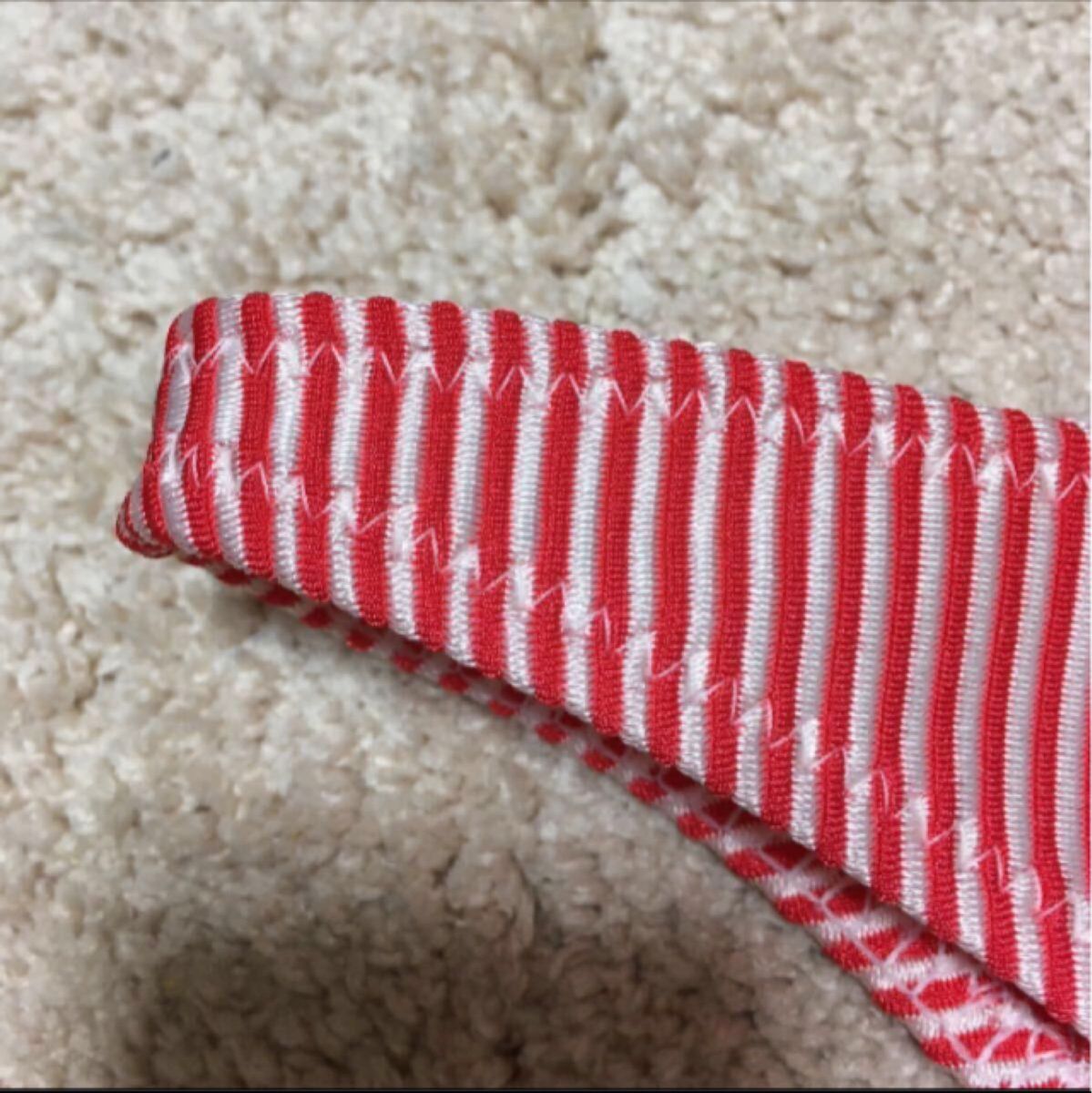 赤×白　ストライプ柄　ローライズショーツ　オリジナル　衣装コスチューム　インナー　新品