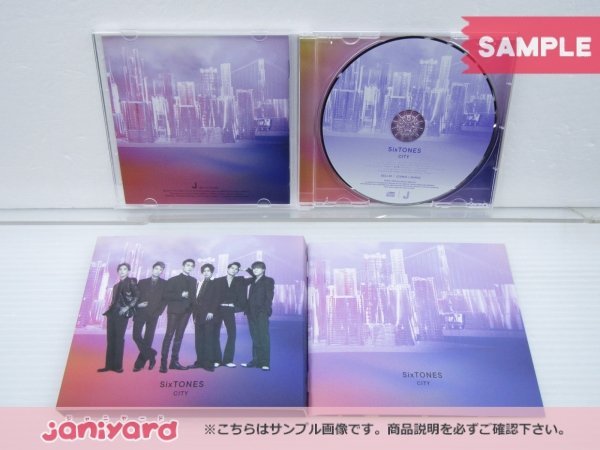 Sản phẩm SixTONES CD 3点セット CITY 初回盤A(CD+BD)/B(CD+BD)/通常盤