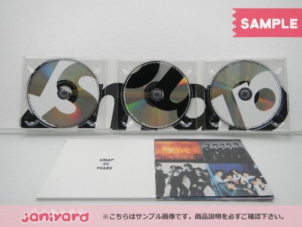 SMAP CD 25 YEARS 初回限定仕様 3CD ベストアルバム [難小]_画像2