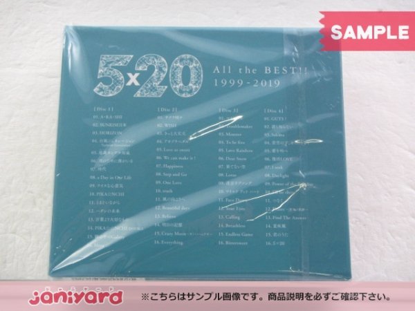 嵐 CD ARASHI 5×20 All the BEST!! 1999-2019 初回限定盤2 4CD+DVD 未開封 [美品]_画像3