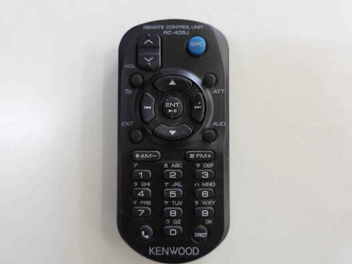 ケンウッド KENWOOD カーオーディオ RC-405J リモコン 中古品