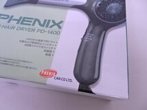 d 新品/未使用品 PHENIX/フェニックス 1400w マイナスイオン 大風量ドライヤー PD-1400_画像4