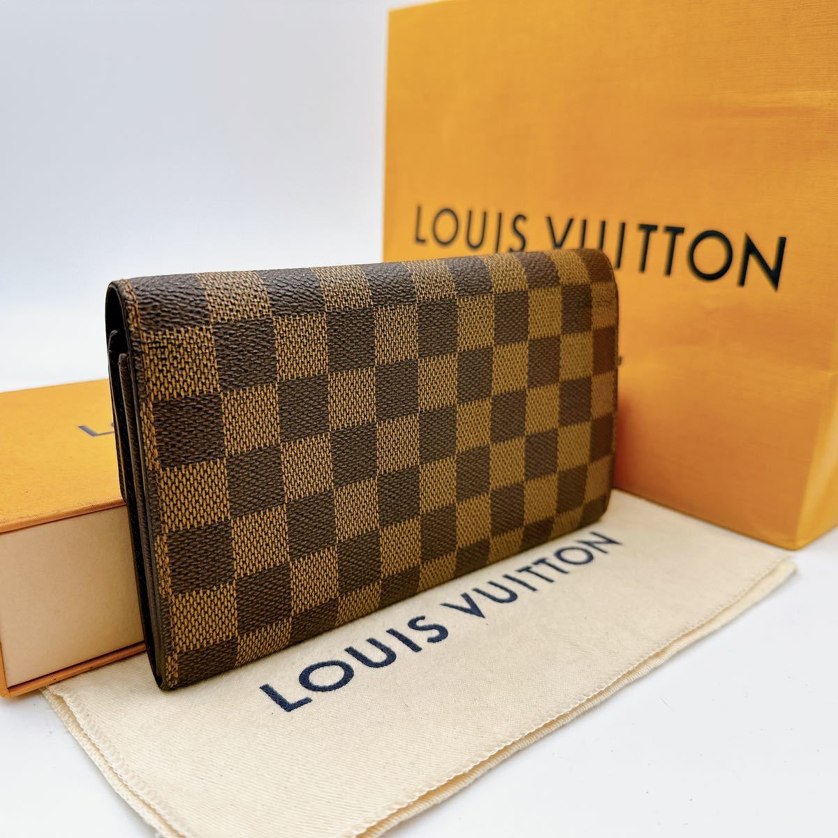 A2337【美品】LOUIS VUITTON ルイヴィトン ダミエ ポシェット ポルト