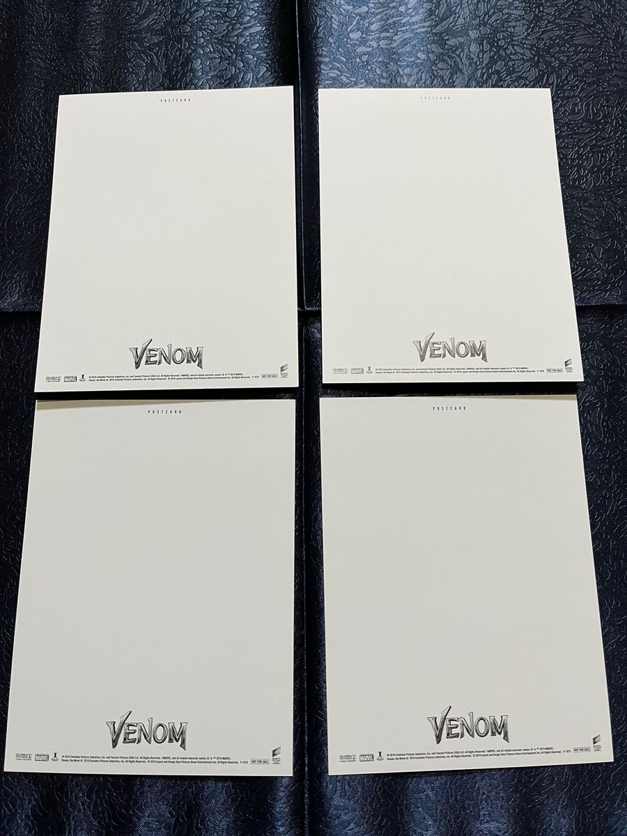 VENOM ヴェノム　ポストカード 7枚セット