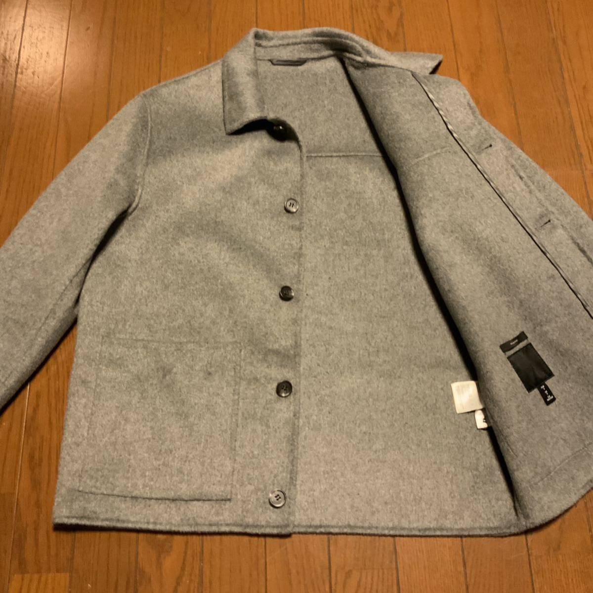 ウール混ジャケット　H&M（S）グレー　美品_画像6