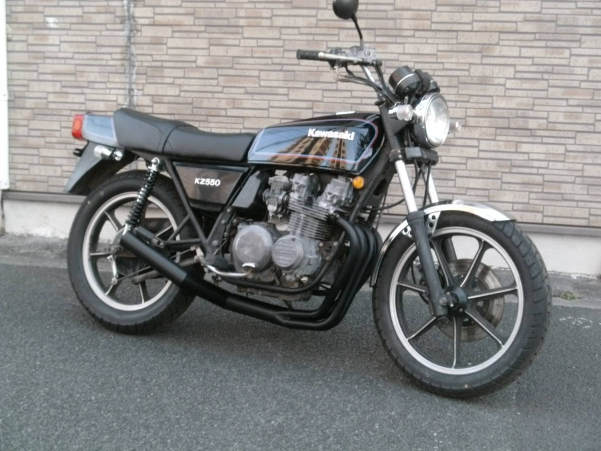 Z550FX　北米仕様　予備検査付き渡し　メーカーオリジナルシルバーエンジン　極上車輌　CBX550F　XJ550　_当時オリジナル