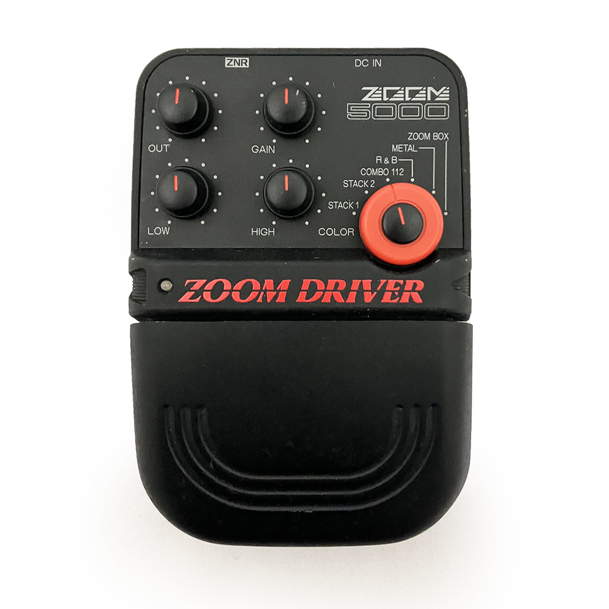 ズーム ドライバー ５０００ ディストーション ZOOM DRIVER 5000 完動品 正規品 本物 コンパクト ギターペダル エフェクター メタル ゲイン_画像2