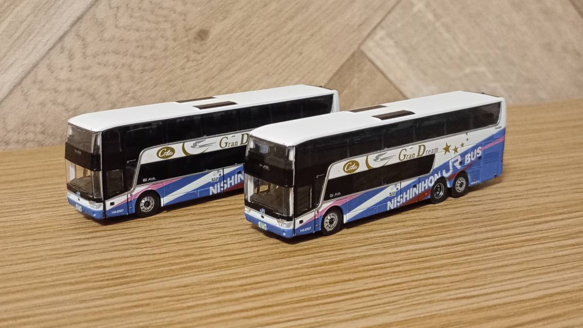 アストロメガTDX24　西日本ジェイアールバス　バスコレクション2台セット_画像1