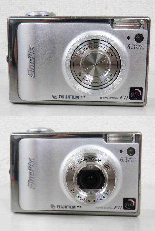 M374★FUJIFILM 富士フイルム デジタルカメラ FinePix F11 SDカードなし 通電のみ 現状品★10_画像2