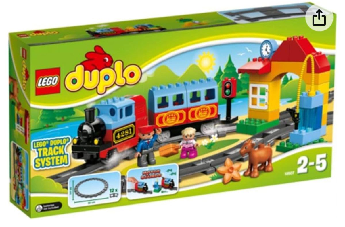 LEGO duplo レゴ デュプロ 10507 はじめての トレイン セット 機関車 列車 電車 レール 知育