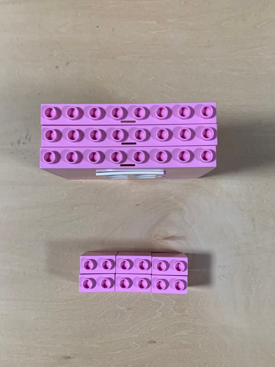 LEGO レゴ  duplo デュプロ お家 壁 壁紙 お店 お風呂 ピンク 特殊 ブロック 知育 