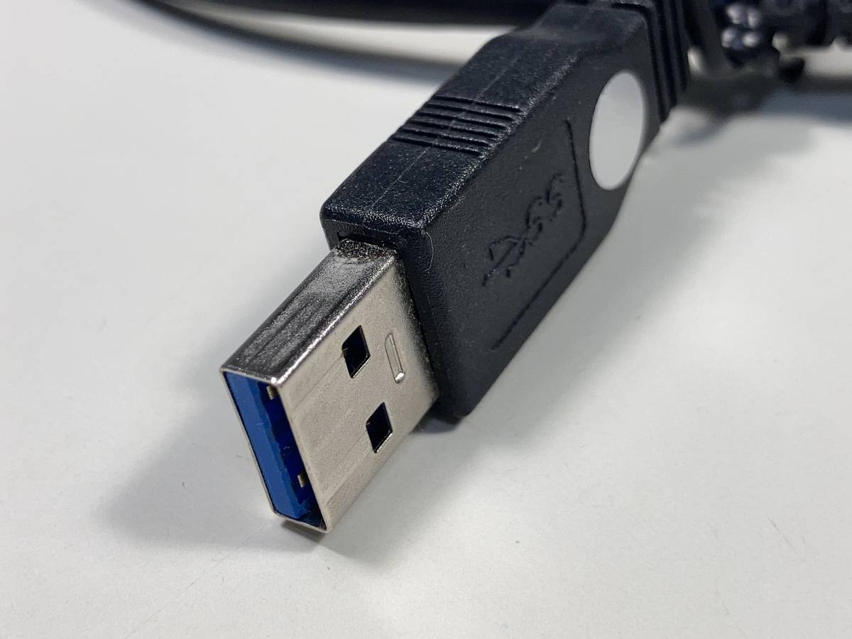 USB3.0ケーブル/A-microB/20cm/送料140円～/#C2_画像3